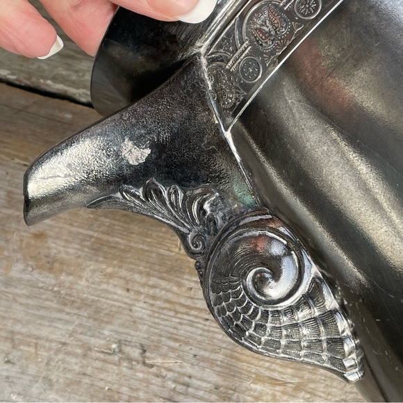 Rogers Antique silver water pitcher - Picture 11 of 14